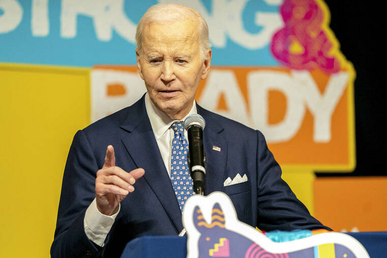 Biden warns of a ‘very, very dark moment’ as he hits out at Trump