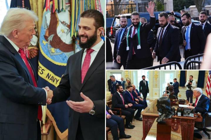 Ex-al Qaeda Syria leader meets Trump at White House after pledge to be 'great ally to the United States'