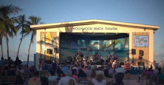 Free live bands oceanside at Hollywood bandshell - South Florida on the Cheap