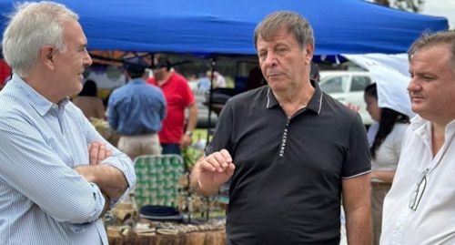 El diputado Zago dialogó con ganaderos en la rural de Ituzaingó