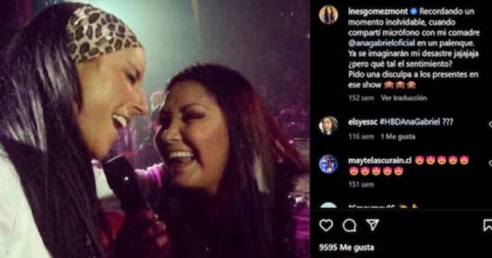 Critican a Ana Gabriel por su amistad con Inés Gómez Mont tras discurso contra la violencia