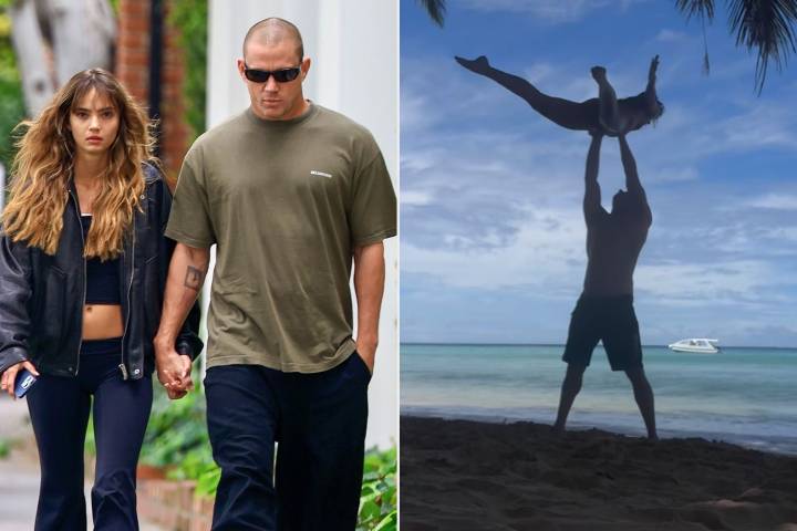 Channing Tatum Coaches Girlfriend Inka Williams to Pull Off a 'Dirty Dancing' Lift on Fiji Vacation