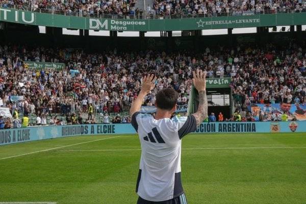 La emoción de Messi en su regreso a España: "Siempre es un gusto volver a verlos"