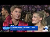 'Dancing with the Stars': Robert Irwin, Witney Carson win Mirrorball Trophy