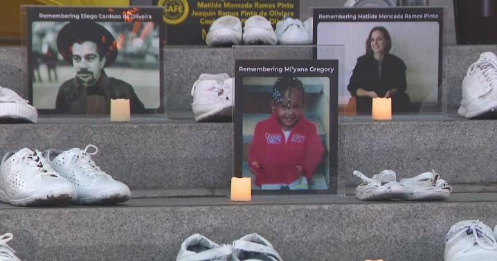 San Franciscans gather at city hall to honor traffic victims during annual remembrance event