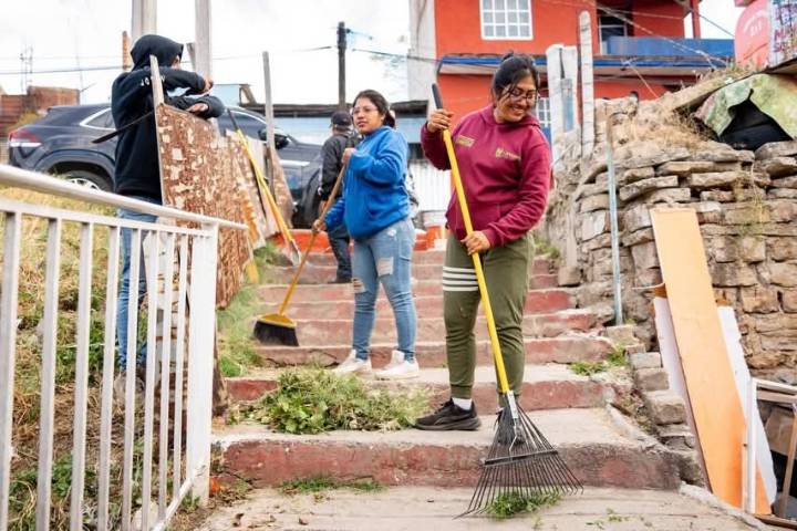 Tequio Vecinal fortalece orden y participación en Ampliación Volcanes
