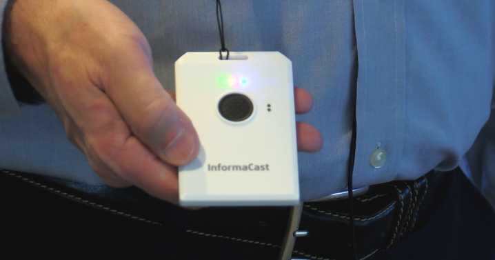 Madison-based software company unveils wearable panic button for teachers