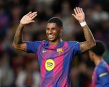 ‘He’s smiling a lot’: Rashford is enjoying himself again at Barcelona, insists Flick