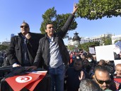 Tunisian opposition figures join hunger strike to support jailed politician