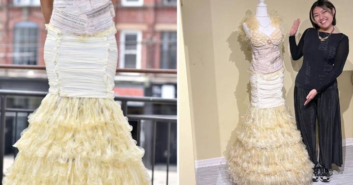 The condom dress making McMaster campus think twice