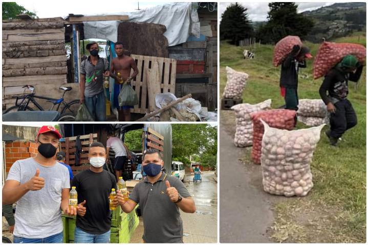 Empresario colombiano compró 100 toneladas de papa y la donó a familias de escasos recursos