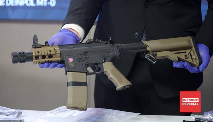 Armas de fuego incautadas por la PDI cayeron 13% respecto al 2024