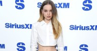 Must-See: Dove Cameron Miniskirt & Bralette Nails Office Siren Vibe