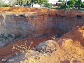 Se agrava el deterioro en la cárcava de la avenida Gumilla...