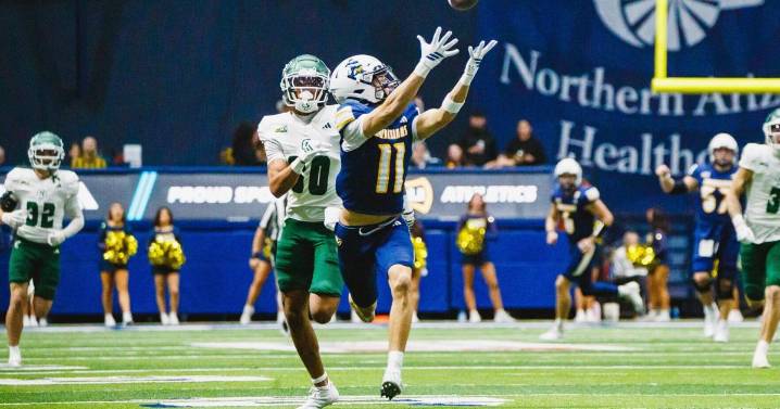 NAU staves off Cal Poly after wild sequence before halftime; risky fourth
