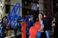 Inauguran gimnasio biosaludable en la parroquia Coche