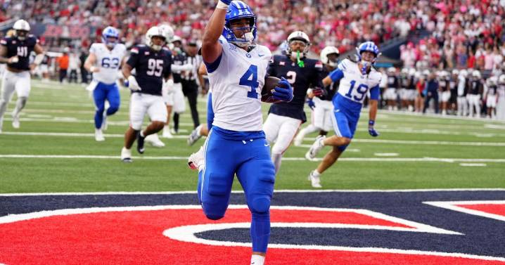 Big 12 has first top-10 matchup since '21 when No. 8 BYU goes to No. 9 Texas Tech