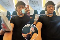 Passenger endures 'worst flight' ever thanks to kicking kid