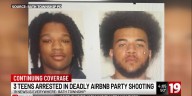 3 teens arrested in deadly Airbnb party shooting