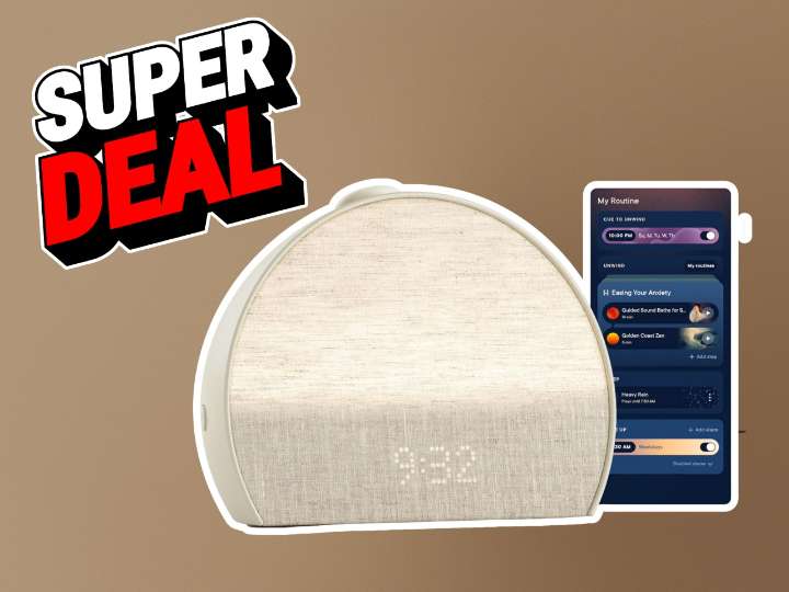 Amazon has the Hatch sunrise alarm clock on sale for cheaper than ever