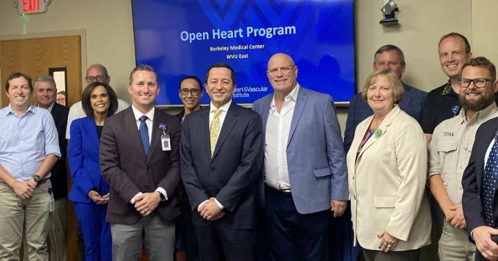 WVU Medicine announces launch of open-heart surgery program at Berkeley Medical Center