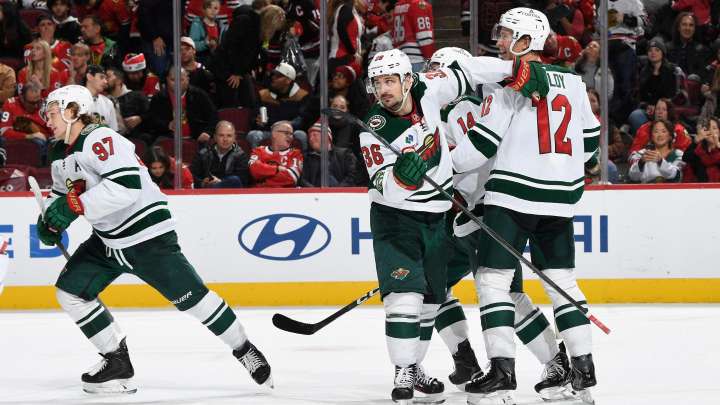 Kaprizov scores in overtime as the Wild beat the Blackhawks 4
