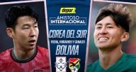 Amistoso FIFA: canales para ver Bolivia vs. Corea del Sur y horarios del partido