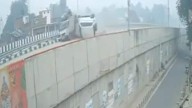 Caught On Cam: Bolero Overturns Several Times After Colliding With Truck In Gorakhpur