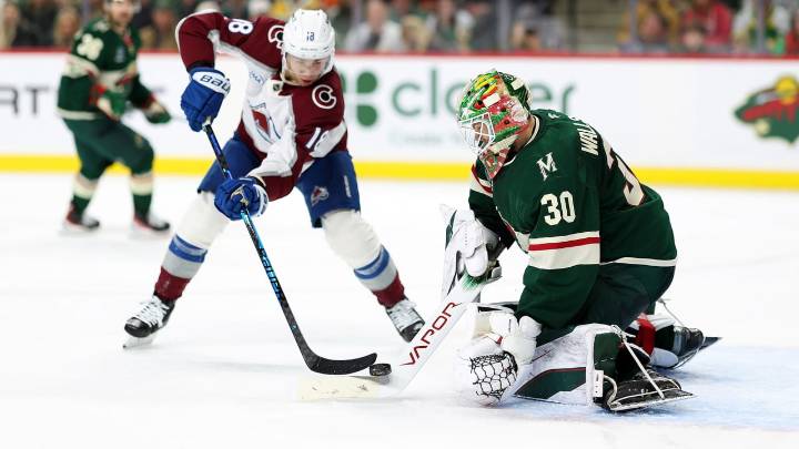 Wallstedt, Wild end Avalanche 10-game winning streak in shootout