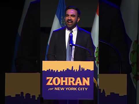 Zohran Mamdani Becomes Mayor of NYC, Taunts Trump #shorts