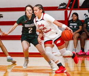 Newly-ranked Lady Panthers win Monday matinee against Normangee