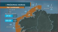 Mar combinado con ondas superiores aos 6 metros