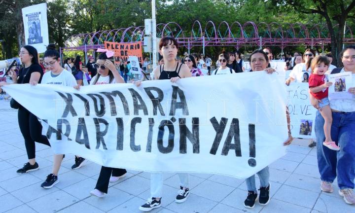 La familia de Xiomara se retiró de la movilización: “agradecemos el espacio, pero no queremos politizar”