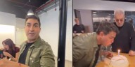 El Turco Husaín mostró su festejo de cumpleaños junto a sus compañeros de MasterChef: champagne, torta y buenos deseos