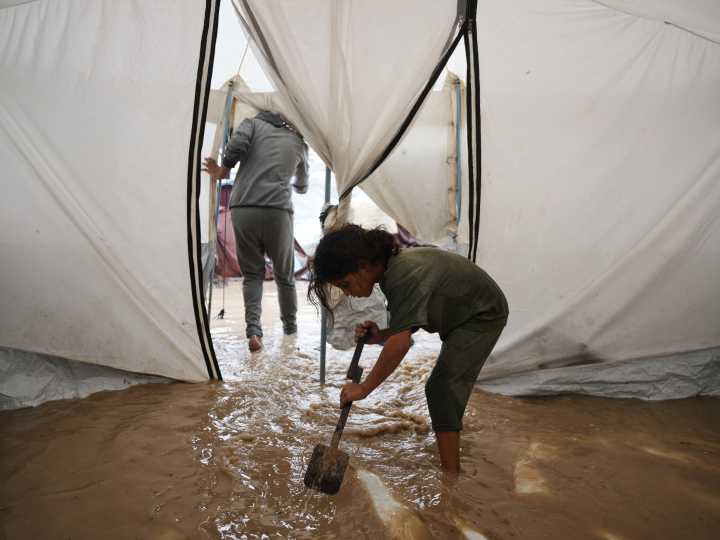 Powerful storms, floods bring new challenges to Palestinians in Gaza