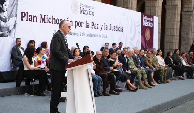 Palabras del secretario de AGRICULTURA, Julio Berdegué, en la presentación del Plan Michoacán por la paz y la justicia
