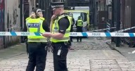 Two men charged after 'serious assault' in Glasgow city centre