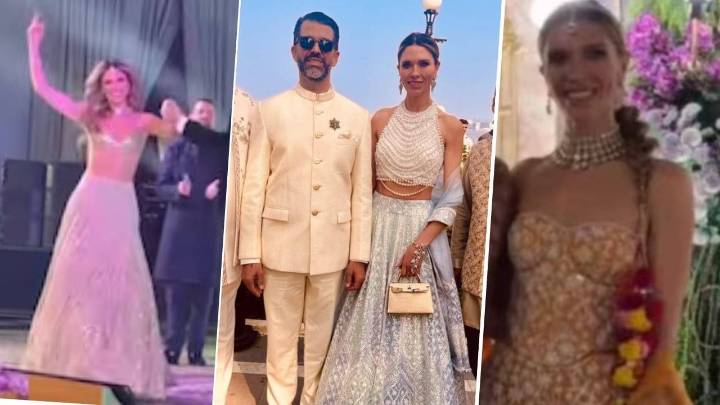 Donald Trump Jr's Girlfriend Goes Full Desi For Mantena's Wedding Entertainment News