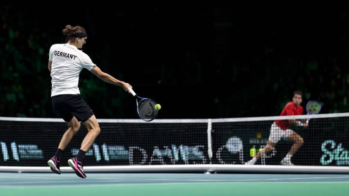 Zverev frena a España en su pase a la final de la Copa Davis, se decidirá en los dobles