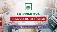 La Primitiva: resultado y comprobar número premiado hoy, lunes 24 de noviembre de 2025
