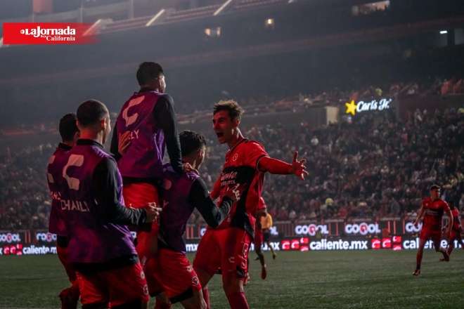 Xolos vence 2-0 al Atlas en la última jornada del Apertura