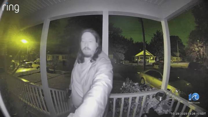 Elizabeth City woman shaken after man caught on camera with a gun, seen slashing tires