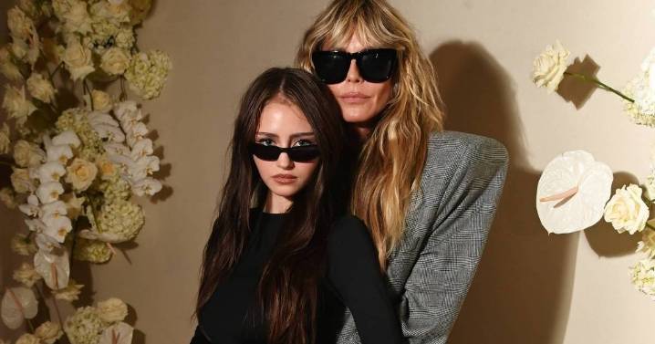 Heidi Klum & Leni Klum Are Mother-Daughter Goals in Lace Lingerie Pics