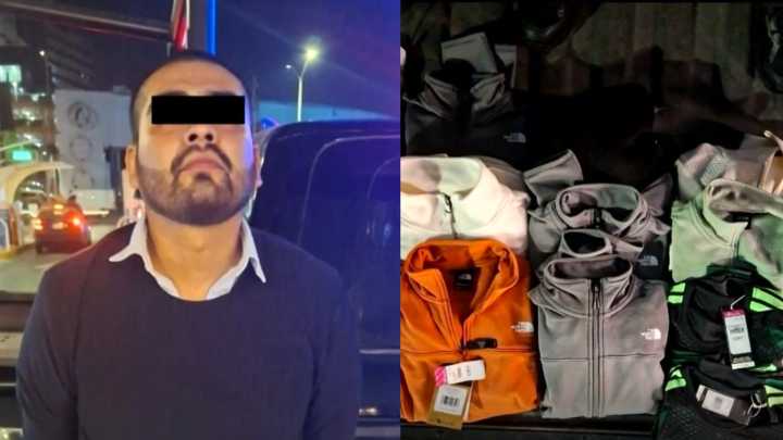 Detienen a Hombre en Monterrey por Intentar Robar 30 Mil Pesos en Ropa de Tienda Departamental