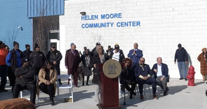 Newly renovated community center opens in Detroit