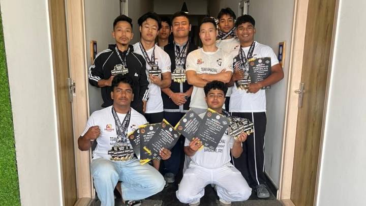 Arunachal powerlifters record landmark medal haul at Bengaluru nationals