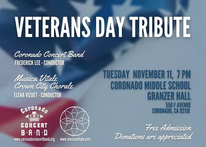 Veterans Day concert – a wonderful salute to veterans