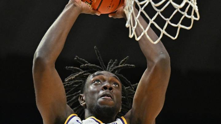 Nwoko pours in career-high 29, LSU cruises by Alcorn State 107