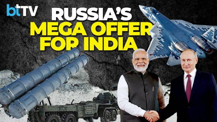 Putin Brings India A Defence Game-Changer: Russia Offers Full Su