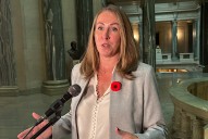 Mountain of unrecycled tires draws criticism from NDP